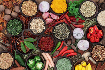 Herb and Spice Selection