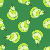 Green Pear Pattern