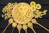 Dried Pasta Abstract