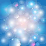 Abstract shimmering background bokeh