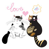 in love cats