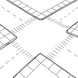 Outlined Intersection