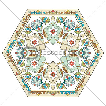 artistic ottoman pattern series four