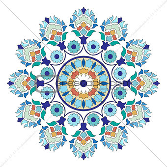 artistic ottoman pattern series six