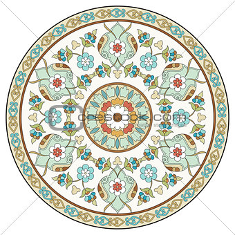 artistic ottoman pattern series ten