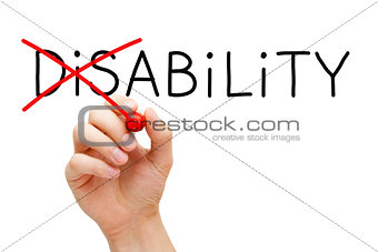 Ability Not Disability