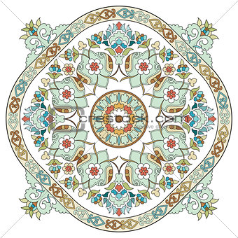 artistic ottoman pattern series three