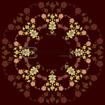 artistic ottoman pattern series twenty three