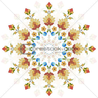 artistic ottoman pattern series twenty two