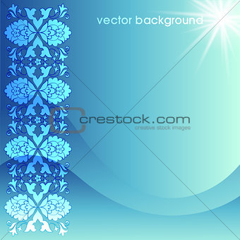 floral vector background five