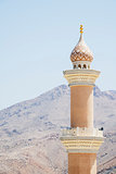 Minaret mosque Nizwa
