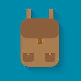 backpack in style flat