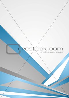 Blue and grey corporate background