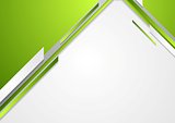 Bright green and grey technology art design