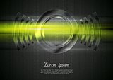 Abstract tech shiny glow vector background