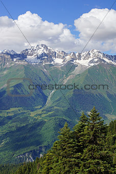 Caucasus Mountains, Mestia, Georgia