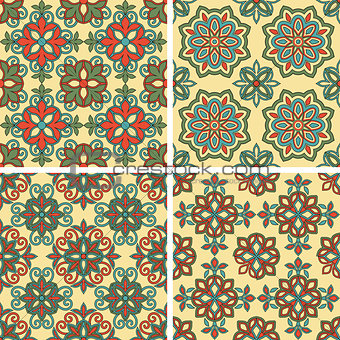 Vector Seamless Tile Patterns