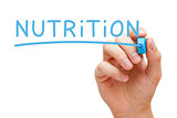 Nutrition Blue Marker