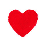 Red acrylic heart