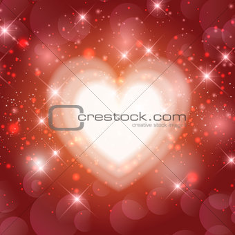 Valentine's day heart background 