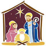 Baby Jesus in a manger 5
