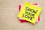 show your love