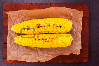 Golden corn.