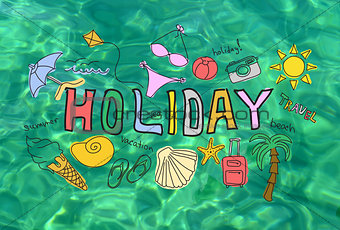 Summer holiday vacation concept
