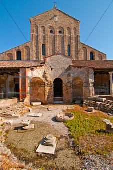 Venice Italy Torcello Church of Santa Fosca