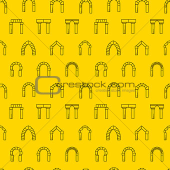 Vector background for architecture. Arches