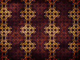 Retro flower pattern background