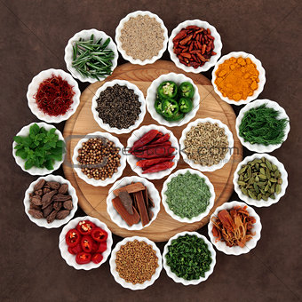Herb and Spice Platter