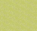 Vector seamless background. Lace on a green background