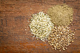 hemp seed and protein powder