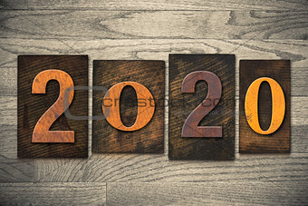 2020 Wood Letterpress Concept