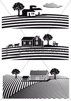 Farm and fields