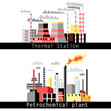 petrochemical plant and thermal power plant