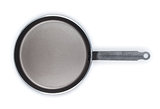 Pan with handle on white background