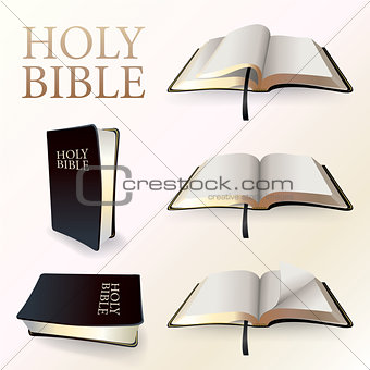Illustration of Holy Bible