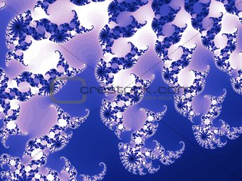 Decorative fractal background