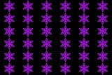 Seamless decorative pattern with a snowflaces