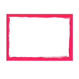 Pink grunge frame