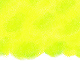 Yellow and green pastel crayon background