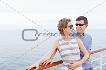 couple cruising