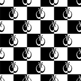Seamless checkered pattern. 