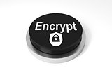 black button encrypt protection symbol