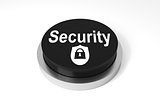 black round button security symbol