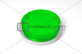 round green button on white surface