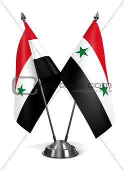 Syria - Miniature Flags.