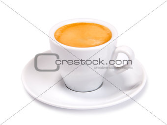 Espresso cup isolated